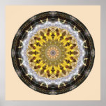 Mandalas from the Heart of Peace, No. 11 Poster