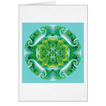 Mandalas of Healing and Awakening, No. 4 Greeting Card