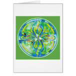 Mandalas of Healing and Awakening, No. 6 Greeting Card