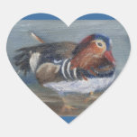 Mandarin Duck Sticker