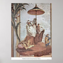 Mandarin tree by Giovanni Domenico Tiepolo Posters