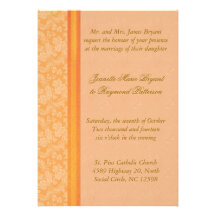 Mandarin Wedding Invitation