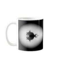 Mandelbrot Black I Mug