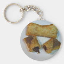 Manderin Beef Eggrolls Key Chains