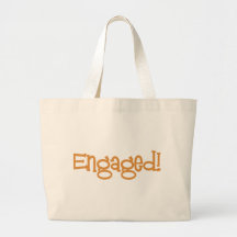 Mandi-Engaged-Orng Tote Bags