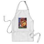 Mandolin Angel - Boston Terrier #1 Aprons