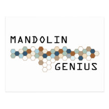 Mandolin Genius Post Card