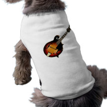 Mandolin Mustard Pet Tee Shirt