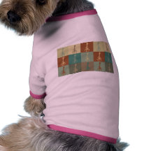 Mandolin Pop Art Doggie Tshirt