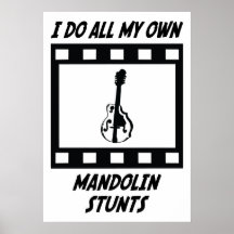 Mandolin Stunts Print