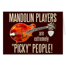 Mandolinists difficile carte de vœux