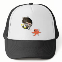 Mandy and Bubbles the Octopus Hat