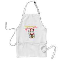 Maneki Neko Aficionado Apron