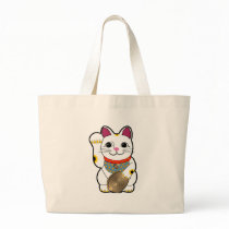 Maneki Neko Tote Bags