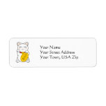 Maneki Neko - Good Fortune Cat Custom Return Address Label
