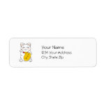 Maneki Neko - Good Fortune Cat Labels