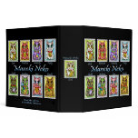Maneki Neko Good Luck Cat Fantasy Art Avery Binder
