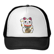 Maneki Neko Mesh Hats