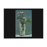 Manet Flowers in a Crystal Vase Postcard