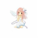 Manga Angel photo sculpture photo sculptures