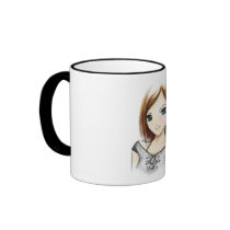 manga cute girl mug