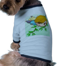 Manga Fairies by Nekoni Dog Tshirt
