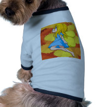 Manga fairies design by Nekoni Dog Tshirt