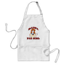 Manga Fan Girl Aprons