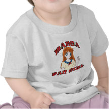 Manga Fan Girl Infant T-Shirts