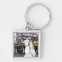 MANGA girl OSAKA Keychain