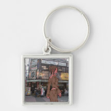 MANGA girl OSAKA Keychain