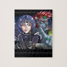 Manga Warriors Puzzle