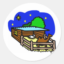 Manger artwork_2 sticker