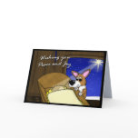 Manger Pembroke Welsh Corgi Christmas Card
