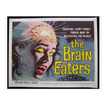Mangeurs de cerveau cartes postales