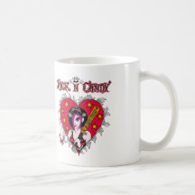 Mangez ceci ! tasse à café