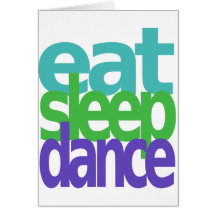 mangez la danse de sommeil carte