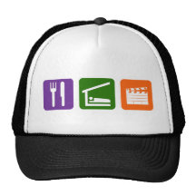 Mangez la production cinématographique de sommeil casquette