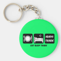 mangez le commerçant de jour de sommeil porte-clefs
