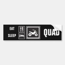 Mangez le QUADRUPLE de sommeil ! Adhésif Pour Voiture