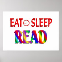 Mangez le sommeil lu affiche