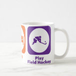 Mangez l'hockey de champ de jeu de sommeil mugs à café