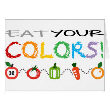 Mangez vos couleurs ! cartes