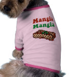 Mangia Mangia Italian Funny Doggy Dog T-Shirt