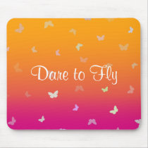 Mango Butterflies: Dare to Fly - Mousepad