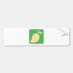 Mango Fruit Icon Bumper Stickers