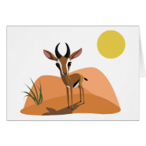 Mango the Gazelle Cards