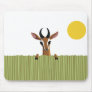 Mango the Gazelle Peek-a-boo Mouse Pad