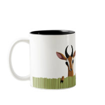 Mango the Gazelle Peek-a-boo Mug
