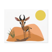 Mango the Gazelle Postcards